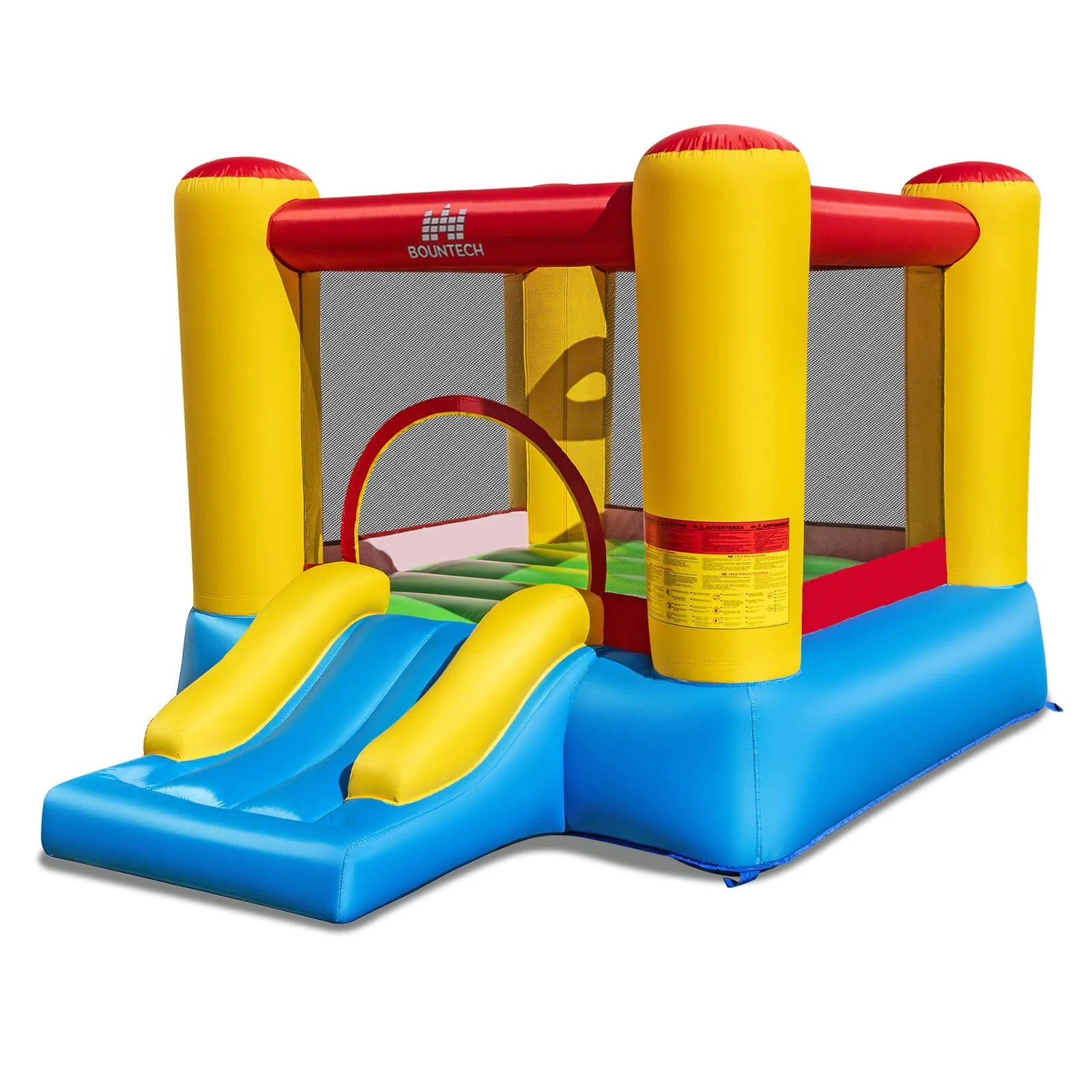 Inflatable Bouncer Kids Slide Bounce House for Indoor Outdoor (Blower NOT Included)
