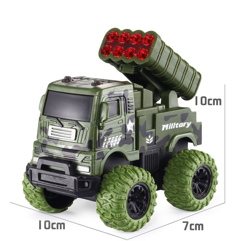 Four-Wheel Drive Off-Road Car in Children'S Toy Park