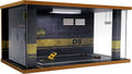1/18 Scale Model Car Display Case Clear Acrylic Car Garage Display Case LED