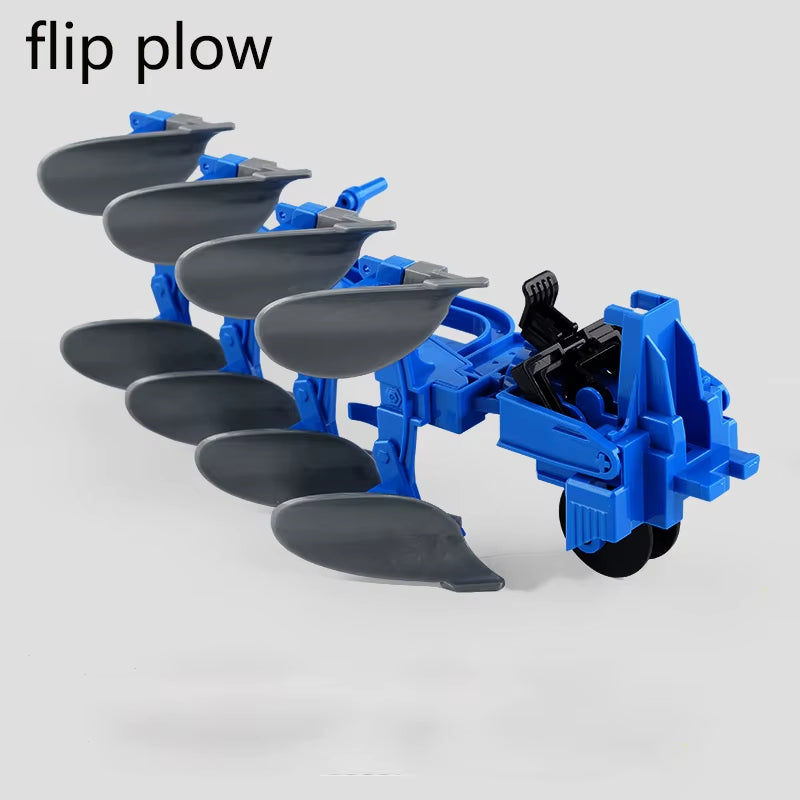 1/24 Remote Control Tractor Trailer 2.4G RC Tractor Simulated Engineering Construction Truck Model Toys Farming Machine
