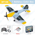 RC Plane BF109 Professional 2.4G Radio Remote Control Airplane EPP Foam Aircraft Glider Flying Model Toys for Children Gifts
