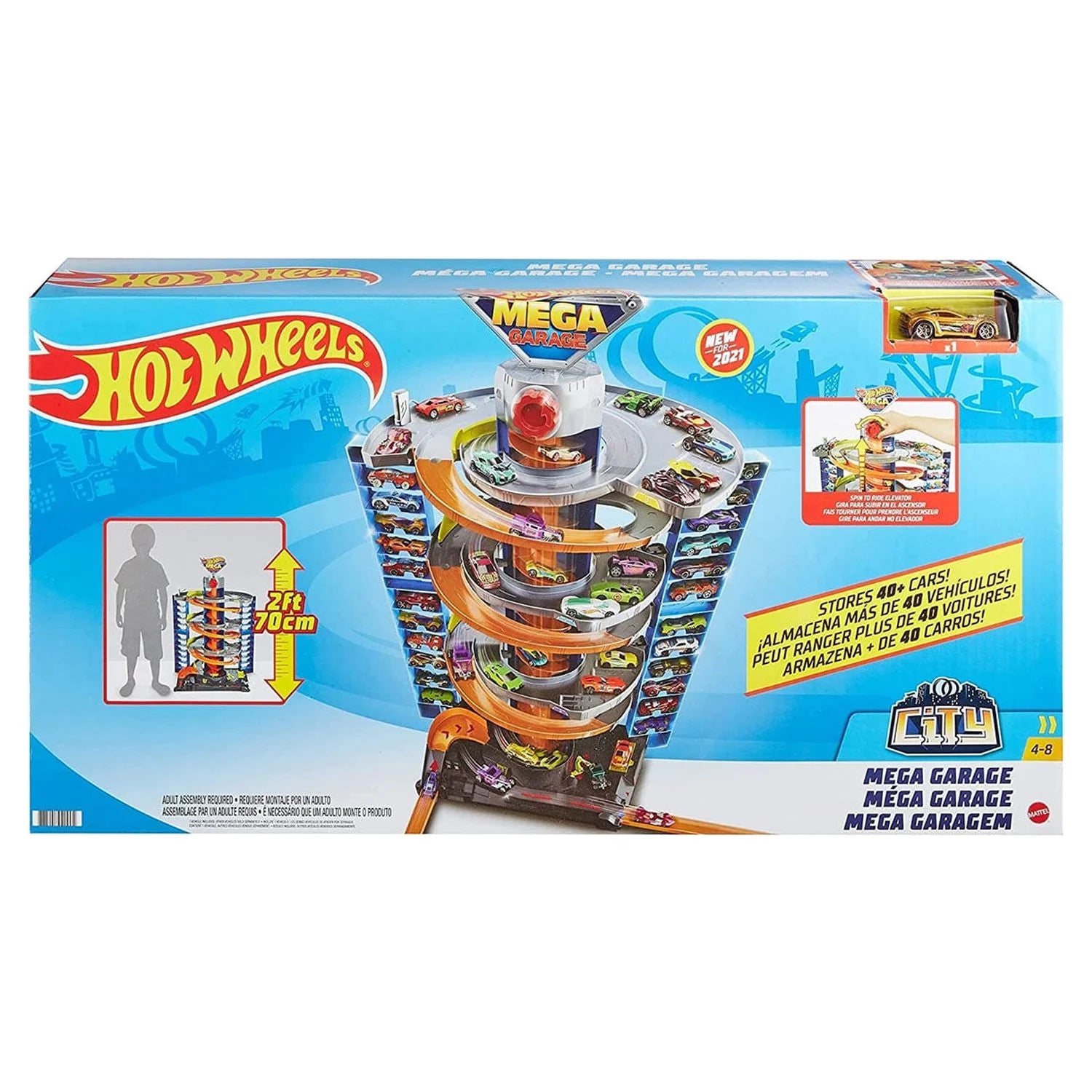 Hot Wheels City Mega Garage Playset