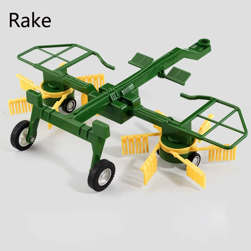 1/24 Remote Control Tractor Trailer 2.4G RC Tractor Simulated Engineering Construction Truck Model Toys Farming Machine
