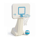Dunn-Rite Poolsport 2-In-1 Pool Basketball Hoop & Volleyball Net Game Set (Basketball & Volleyball Combo)