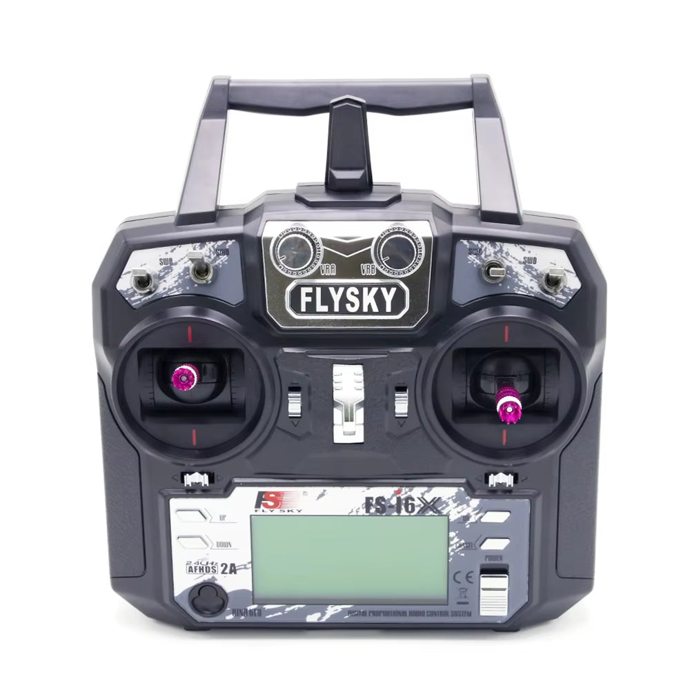 FLYSKY Fs-I6X FS I6X 10CH 2.4Ghz AFHDS 2A RC Transmitter with Ia6B / Ia10B Receiver for RC FPV Racing Drone Airplane