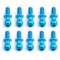 10Pcs M3 Metal Hex Ball Head Screws for Tamiya TT01 TT02 Sakura D5 1/10 RC Drift Car Spare Parts Universal