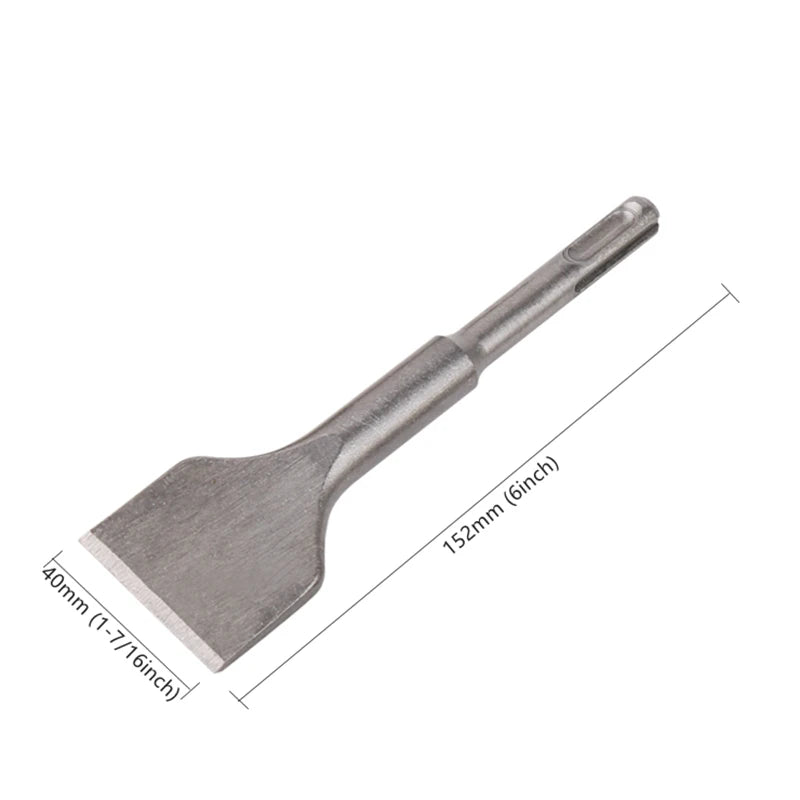 SDS plus Shank Electric Hammer Masonry Point Groove Flat Chisel Tools Wall Rock Drill Bit for Tile Cement Concrete Brick Stone