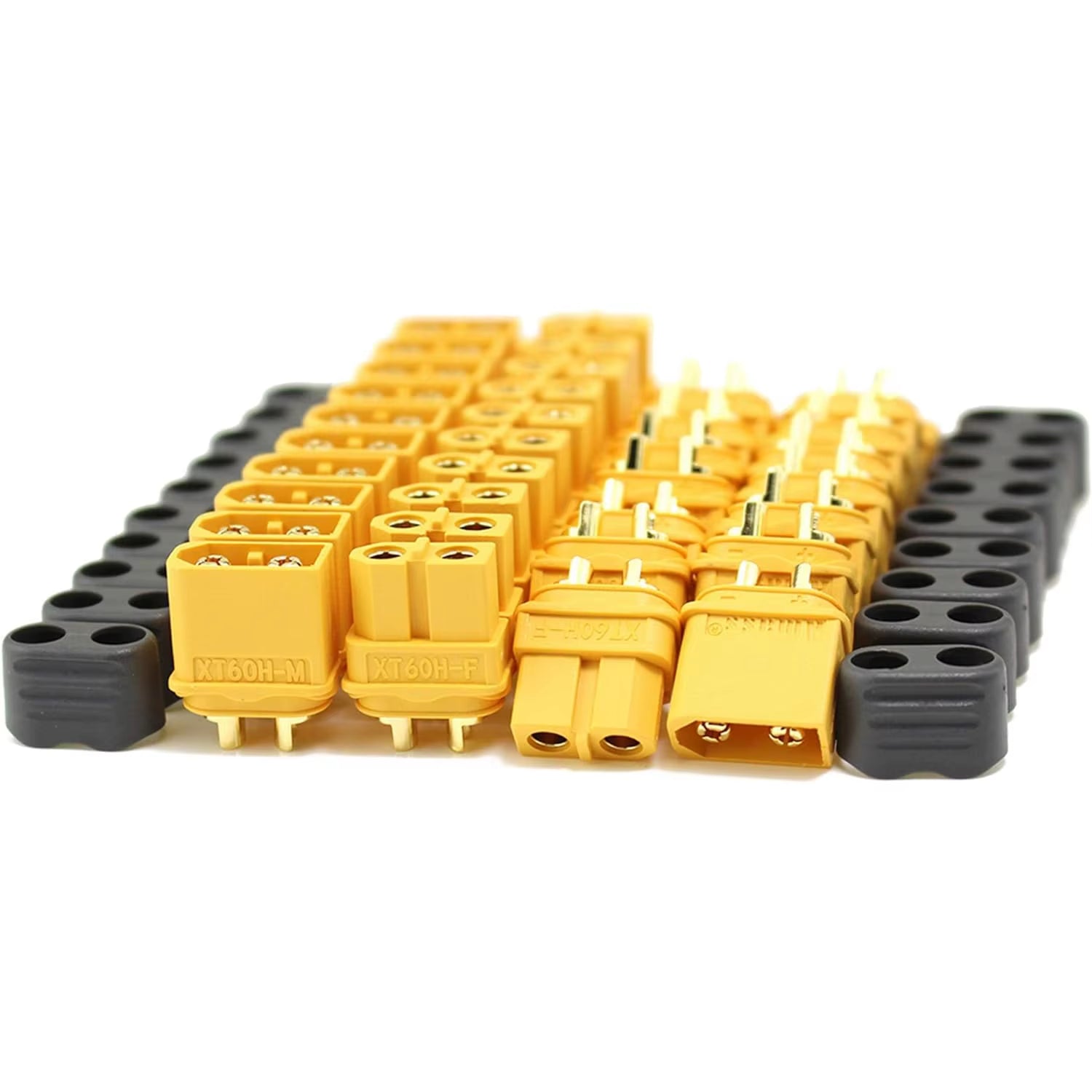 5Pairs XT60H Connector Plug with Sheath Housing Female / Male XT60 Plug for RC Lipo Battery Cars Fpv Drones Airplane