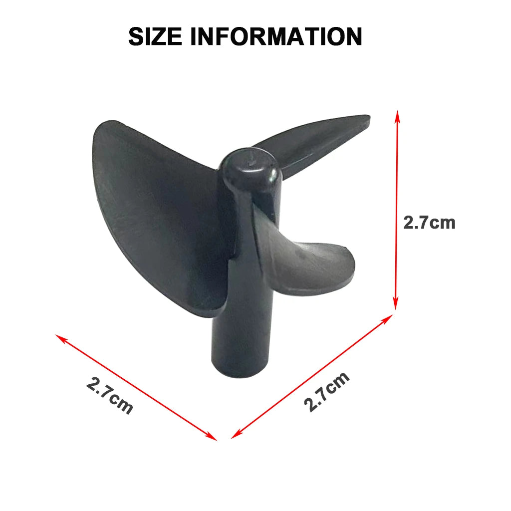 4Pcs 3-Blade Propeller for Flytec V500 Flytec 2011-5 Electric RC Fishing Bait Boat RC Parts Forward and Reverse Propeller 2Pairs