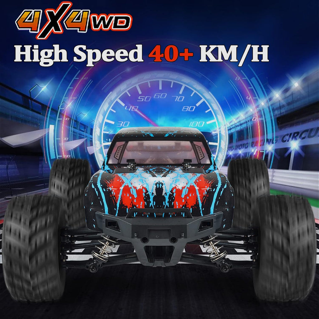 1:12 Scale Large RC Cars 40+ Kmh Speed Remote Control Truck 4X4 for 14+ Adult