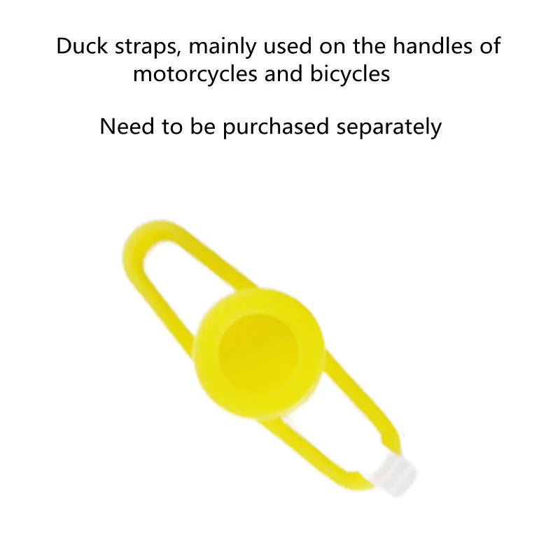 Car Broken Wind Helmet Small Yellow Duck Car Decoration Accessories Wind-Breaking Wave-Breaking Duck Cycling Ornament Goods Gift