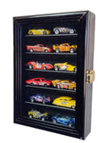 XS 1/64 Diecast Display Case Cabinet Matchbox 1:64 Scale Model Car Wall Rack Shelf W/98% UV Protection - Lockable