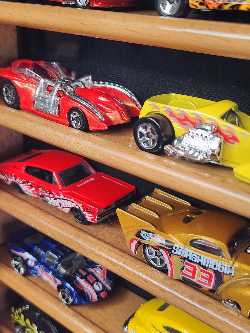 XS 1/64 Diecast Display Case Cabinet Matchbox 1:64 Scale Model Car Wall Rack Shelf W/98% UV Protection - Lockable